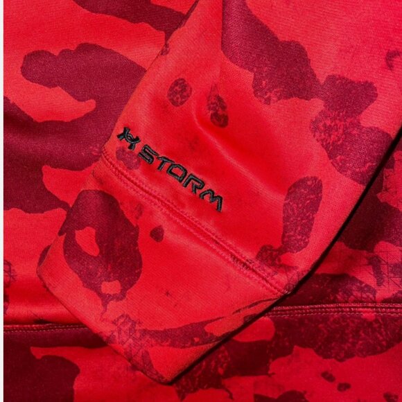 Men’s Under Armour Storm Hoodie Small Pullover Fleece Lined - Picture 7 of 11